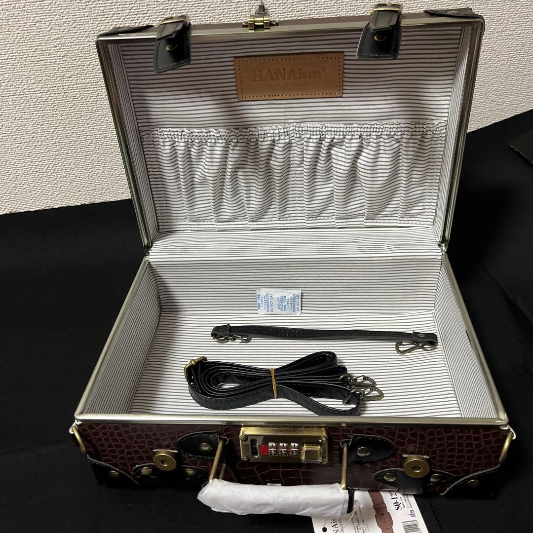 HANAism ハナイズム　キャリーケース　クロコブラウン　XXL セット