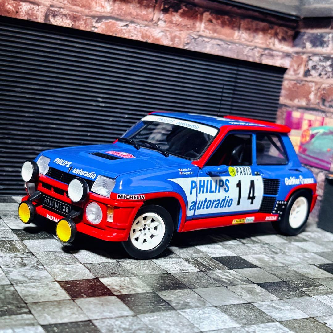 ワンオフカスタム 1/18 UH ルノー 5 Turbo 1983 モンテカルロ