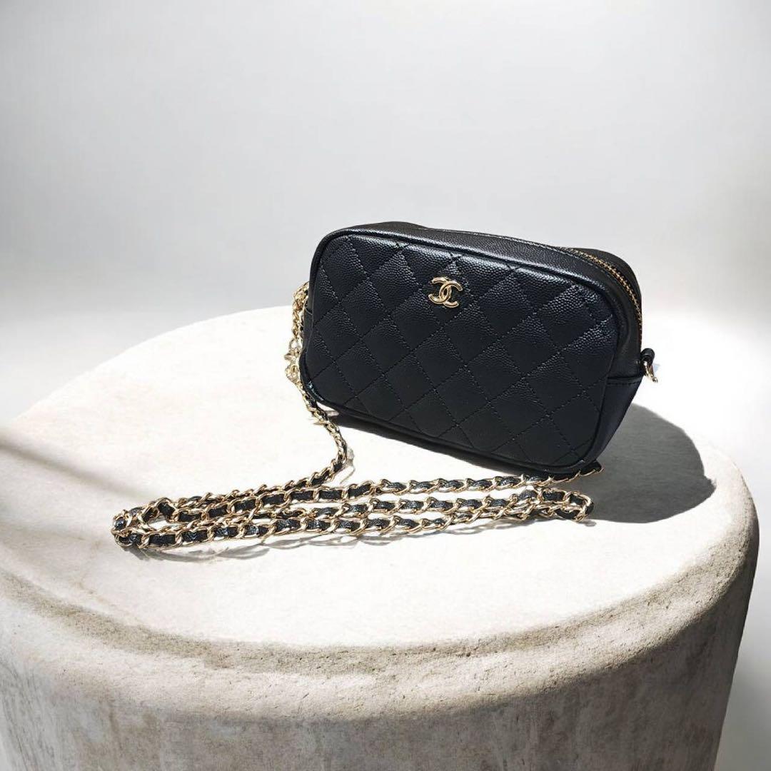 はづき シャネル ミニショルダー ショルダー バッグ ポーチ型 ノベルティ