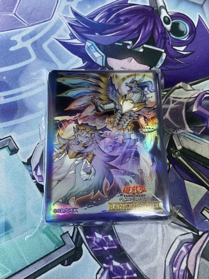 未開封　遊戯王　霊王の波動　スリーブ　100枚入り