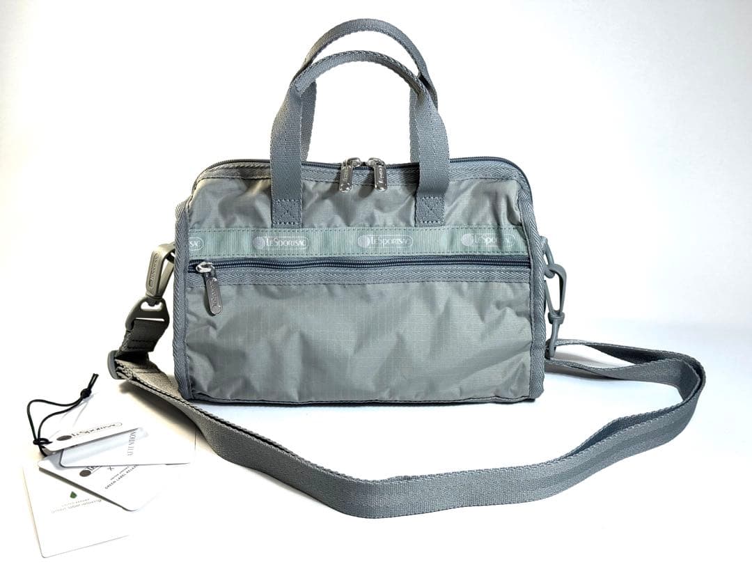 【LeSportsac X UNITED ARROWS 】グレーショルダーバッグ