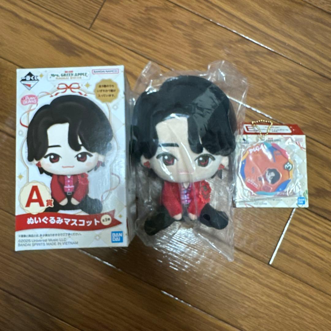 Mrs.GREEN APPLE ぬいぐるみマスコット×アクリルチャームセット