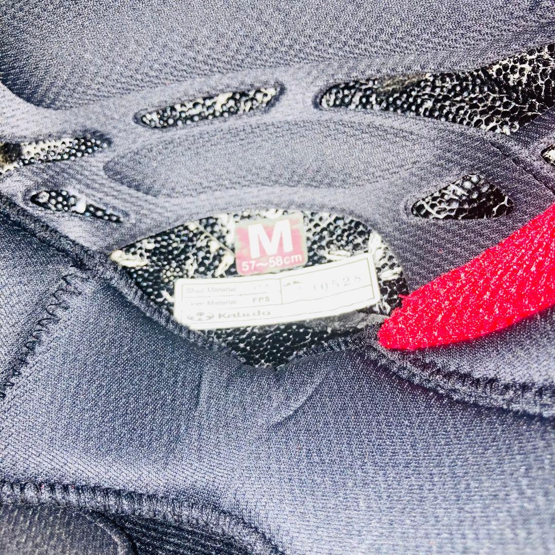 ★良品★Kabuto RT-33 レッド M size 57〜58cm