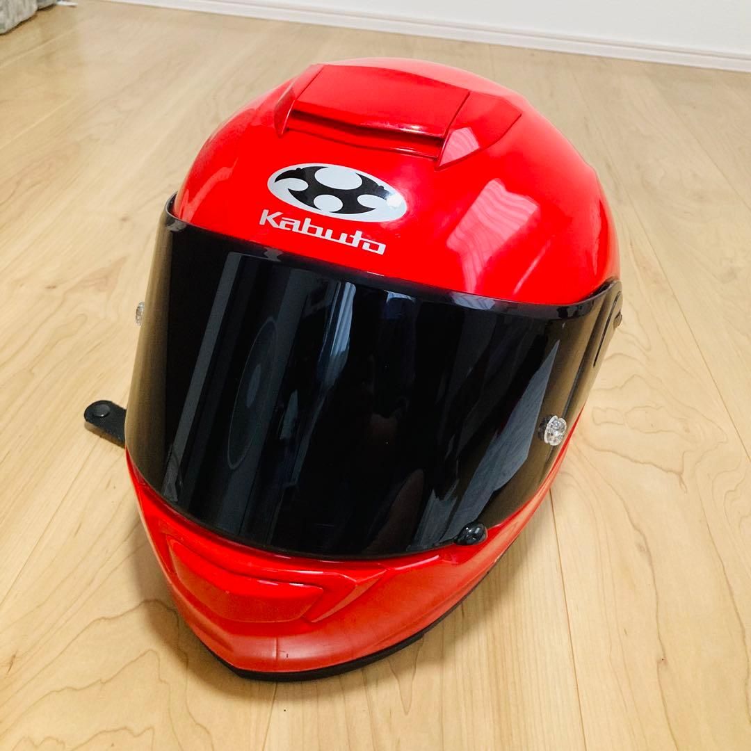 ★良品★Kabuto RT-33 レッド M size 57〜58cm