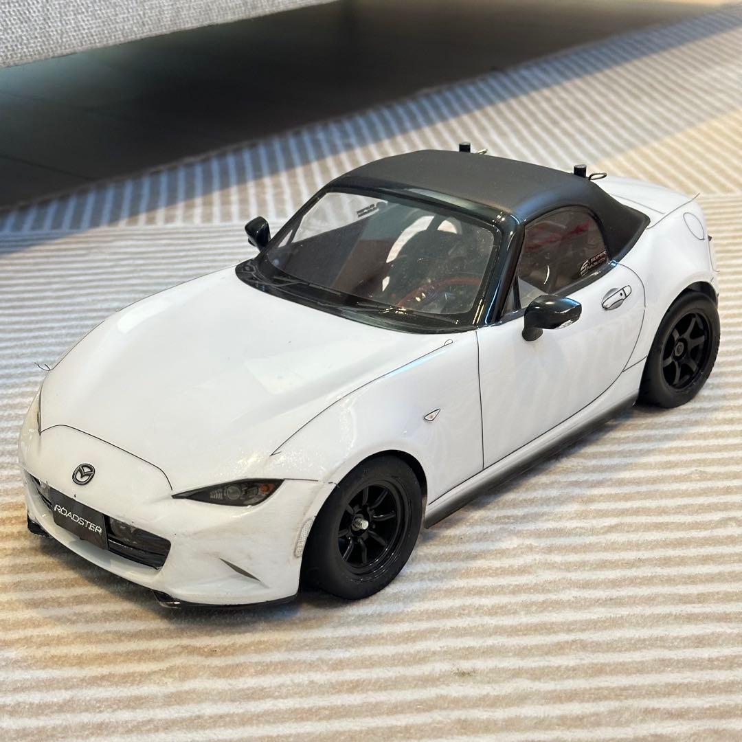 タミヤ M-08 コンセプト マツダ ロードスターのボディで