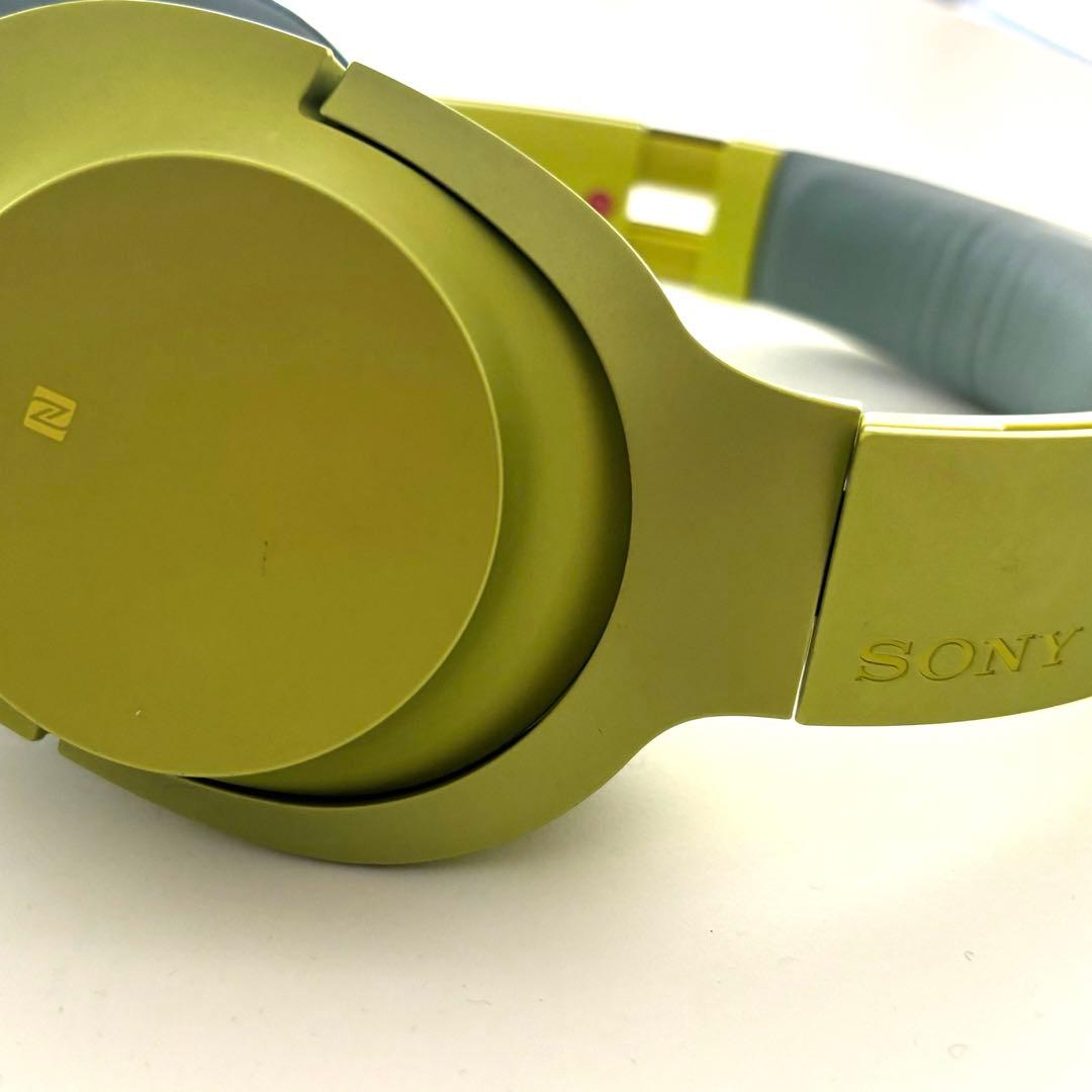 ソニー ヘッドホン SONY h.ear MDR-100ABN(Y)