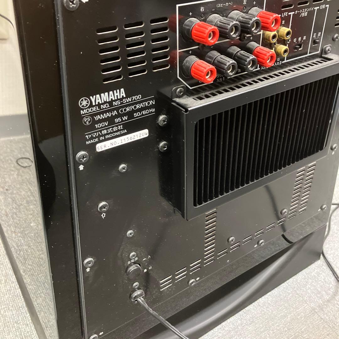 YAMAHA サブウーファーシステム NS-SW700（BP）ピアノブラック