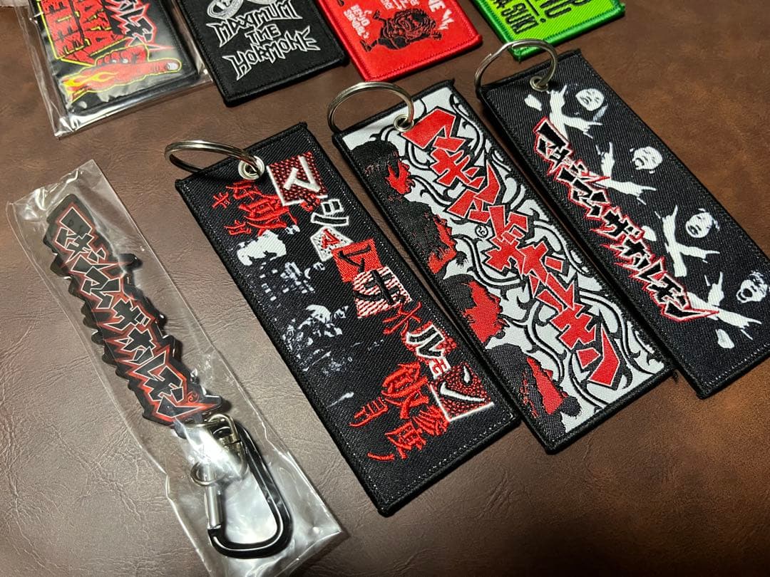 マキシマムザホルモン フライトタグ7種 ロゴアクリルキーホルダー