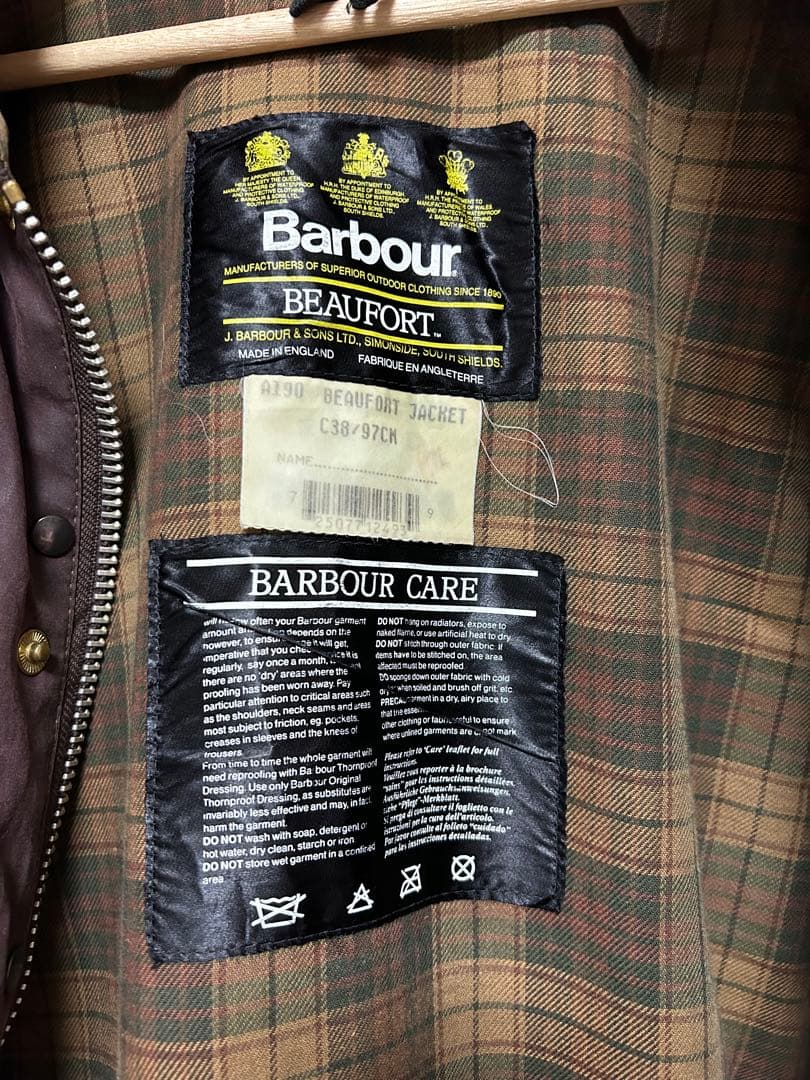 最終価格　バブアー　3トワント　ビューフォート　ヴィンテージ