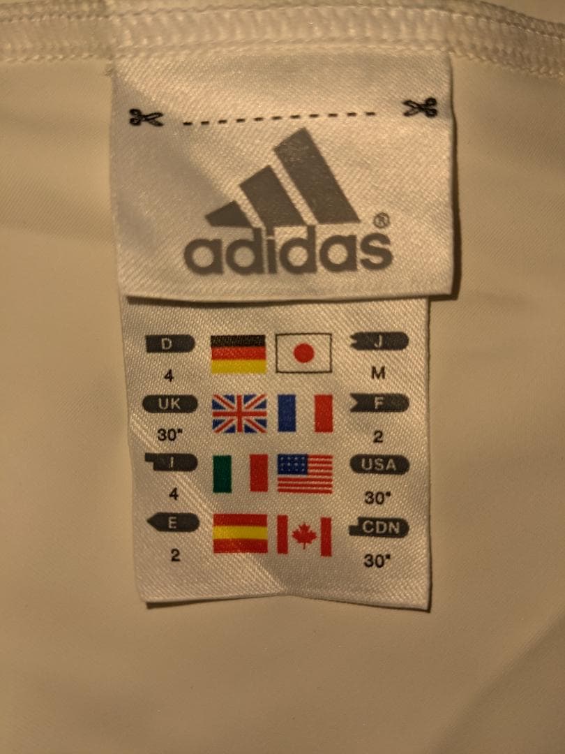 筑1016 adidas アディダス V型競パン サイズM R8252 タグ無