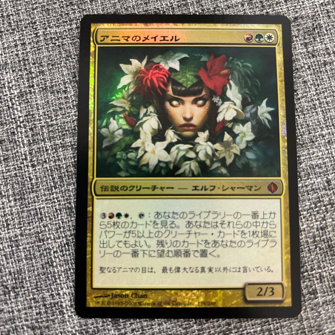 送料込み　mtg アニマのメイエル　foil 日本語版　普通サイズ