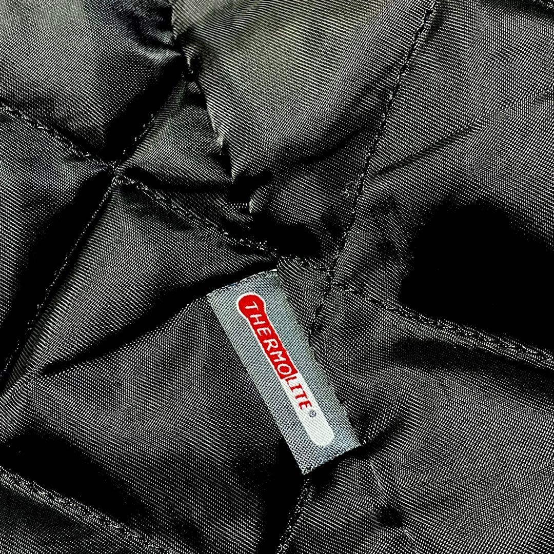 ナノユニバース　サーモライトシングルライダース　L シープスキン　ブラック