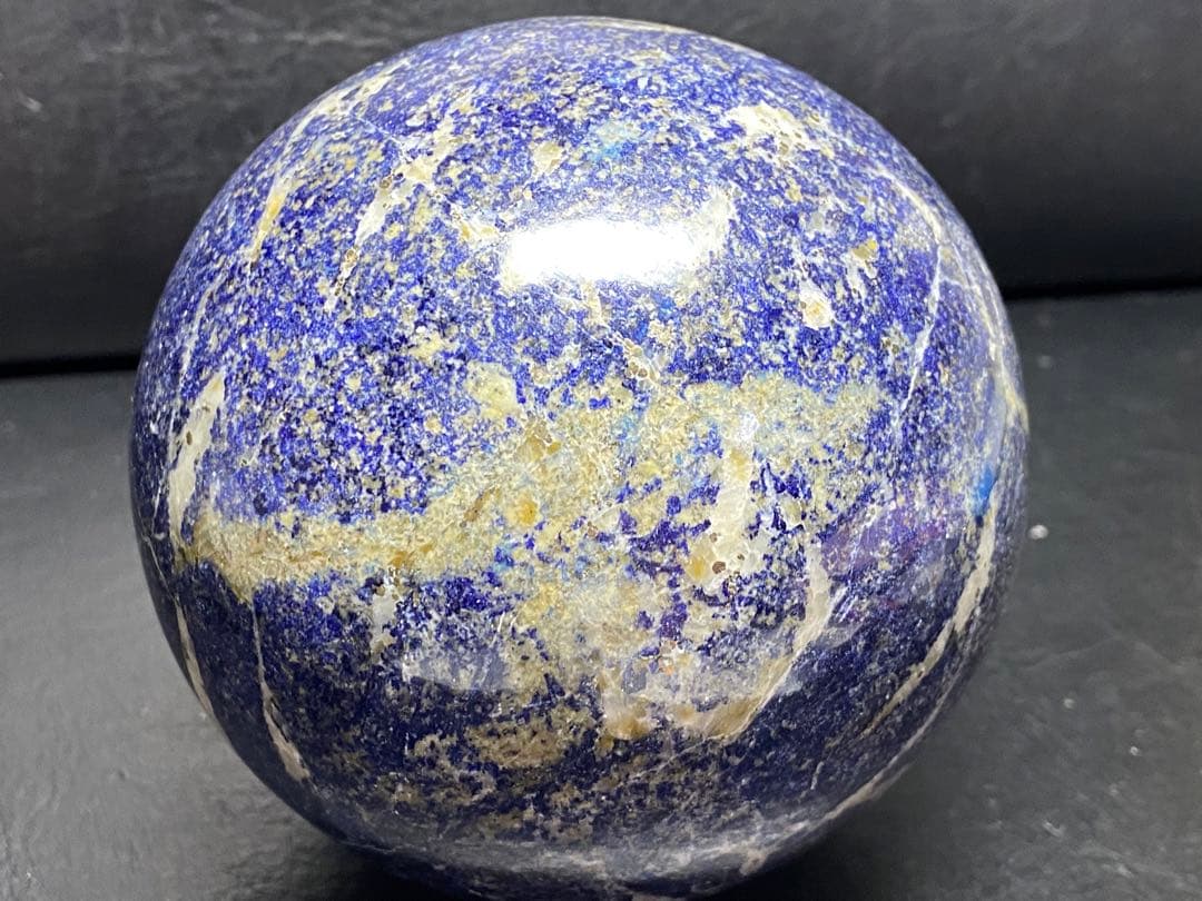 ラピスラズリ　丸玉　90mm 1.145kg 超巨大　天然石
