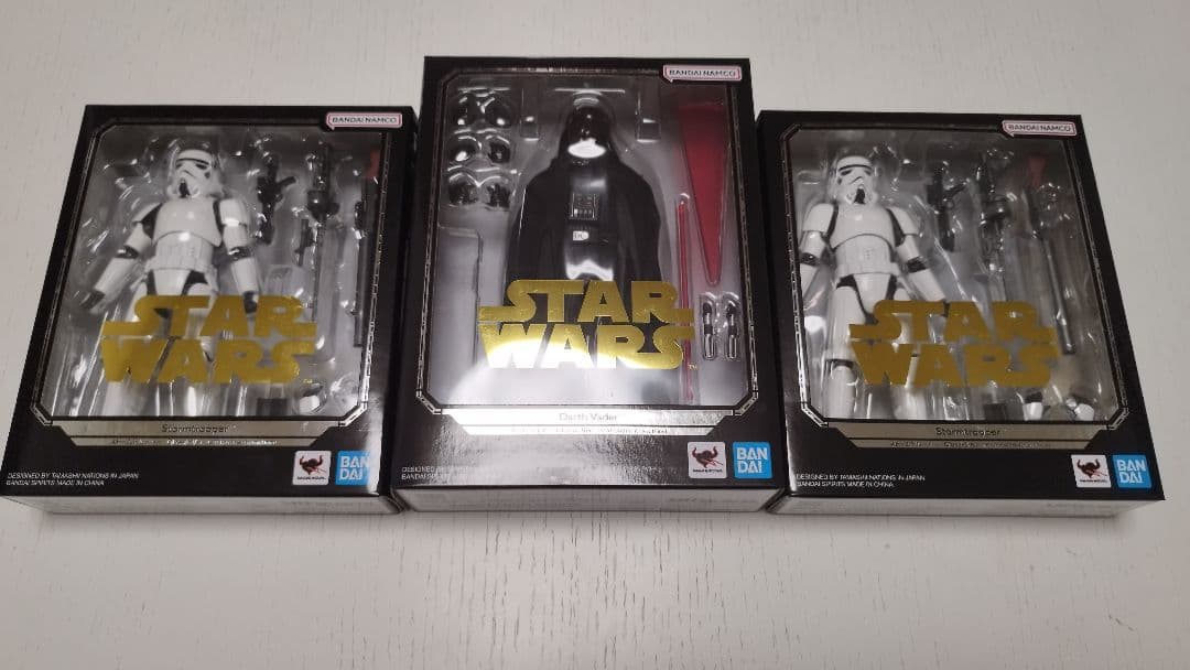STARWARS　S.H.Figuarts　【ベイダー、ストームトルーパー】