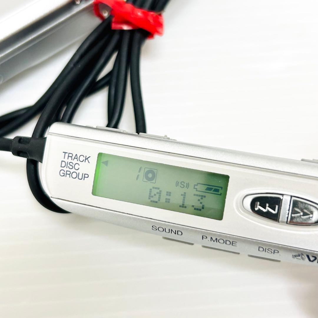 希少動作品 Victor ポータブルMDプレーヤー XM-C17-S シルバー