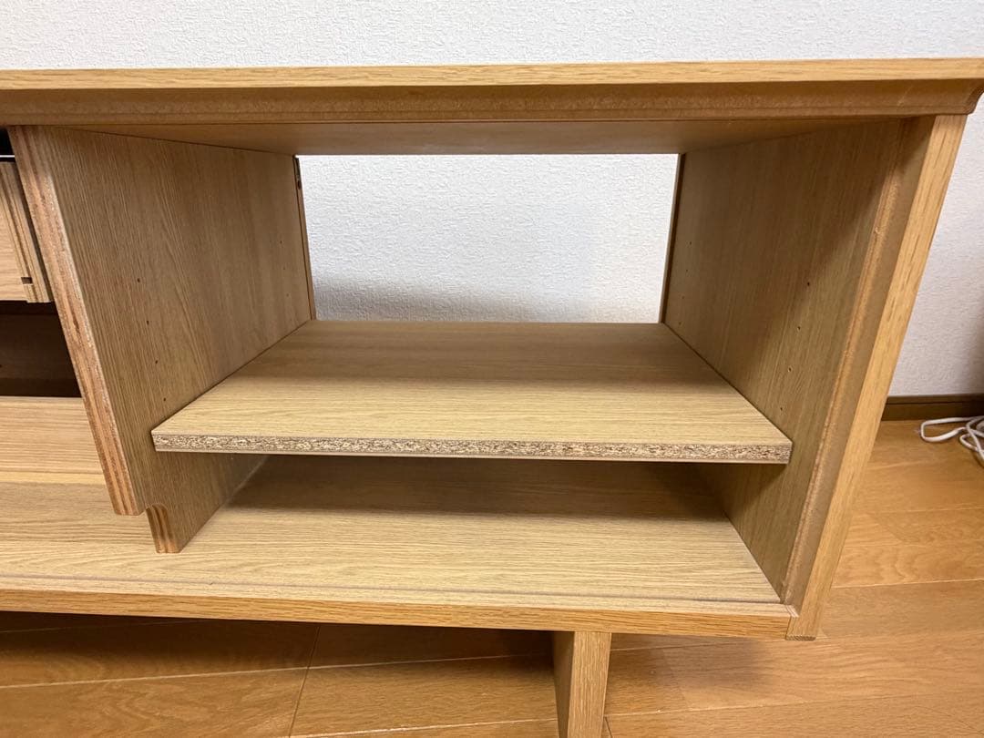 カリモク ピュアオーク材 TVボード 北欧モダンスタイル