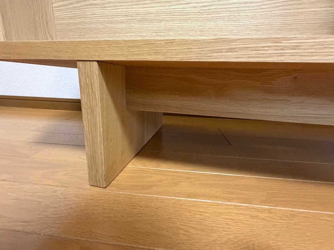カリモク ピュアオーク材 TVボード 北欧モダンスタイル