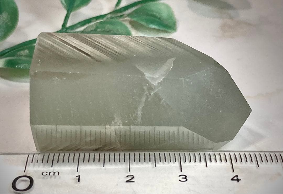 【龍脈水晶✨】ファントム　ガーデンクォーツ　ポイント　原石　クリスタル