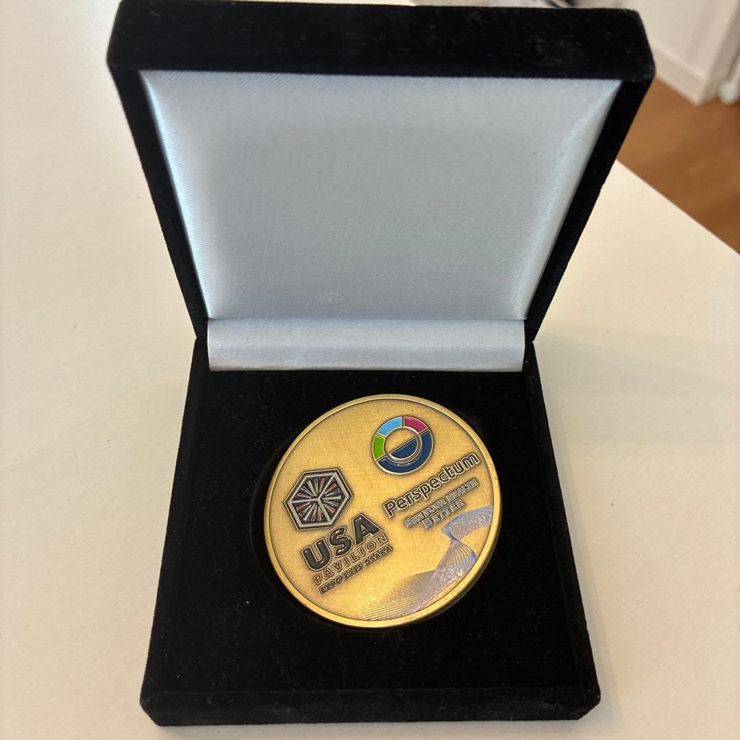 大阪万博　アメリカ館　記念メダル2025大阪EXPO 非売品