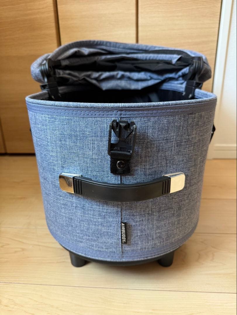 犬用バギー 【AIRBUGGY ドーム3 レギュラーサイズ メランジデニム】