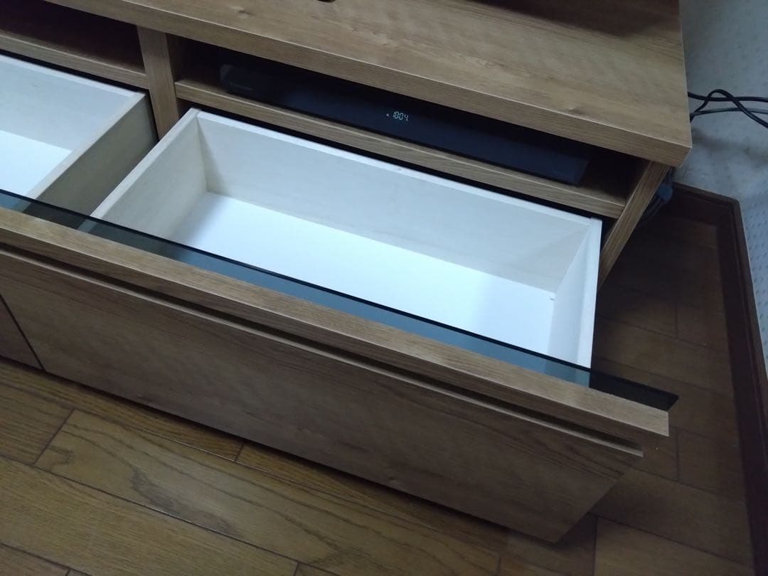 【限定価格】大川家具 120cm幅 テレビ台 ロータイプ ナチュラルオーク