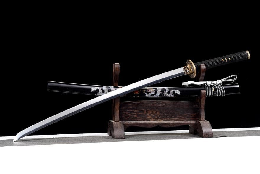 【侍―驚寂】 日本刀 模造刀 居合刀 武士道 武蔵 鑑賞用 手鍛造打