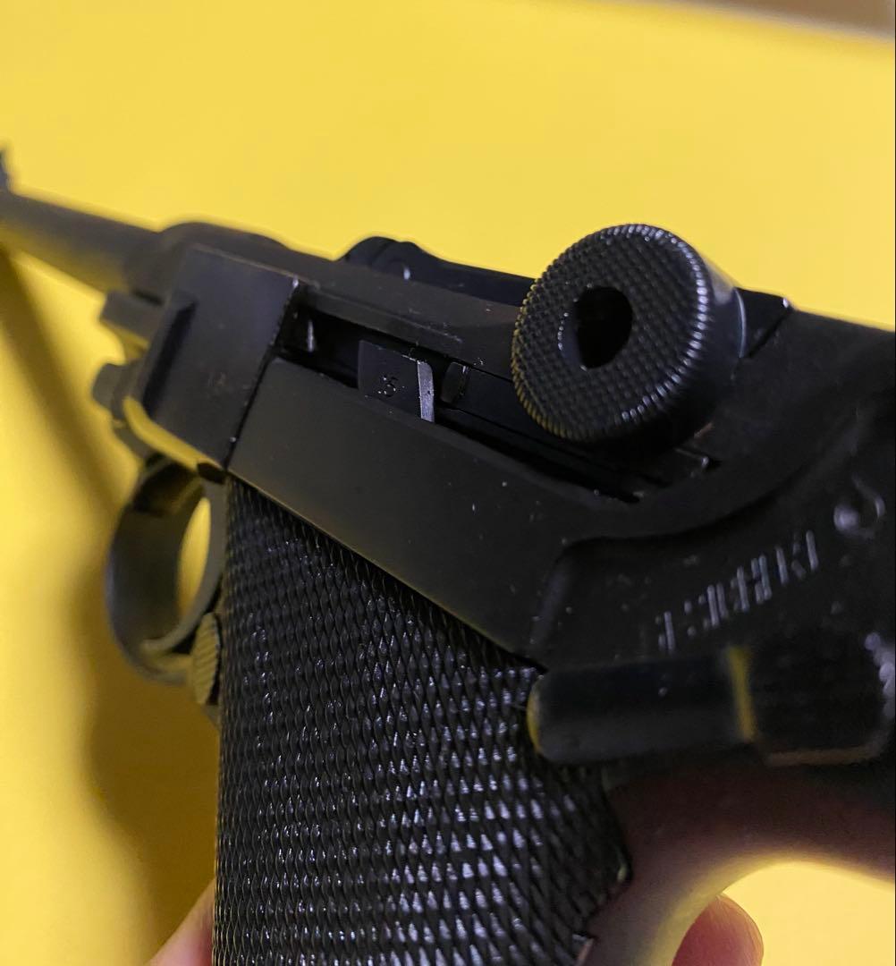 【新品 ガス未注入】LUGER P08 ガスピストル HW 6inch