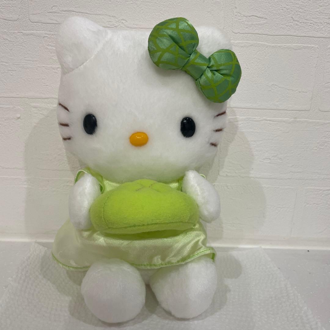 【販売終了 激レア品】ハローキティ ぬいぐるみ メロンパン　ご当地