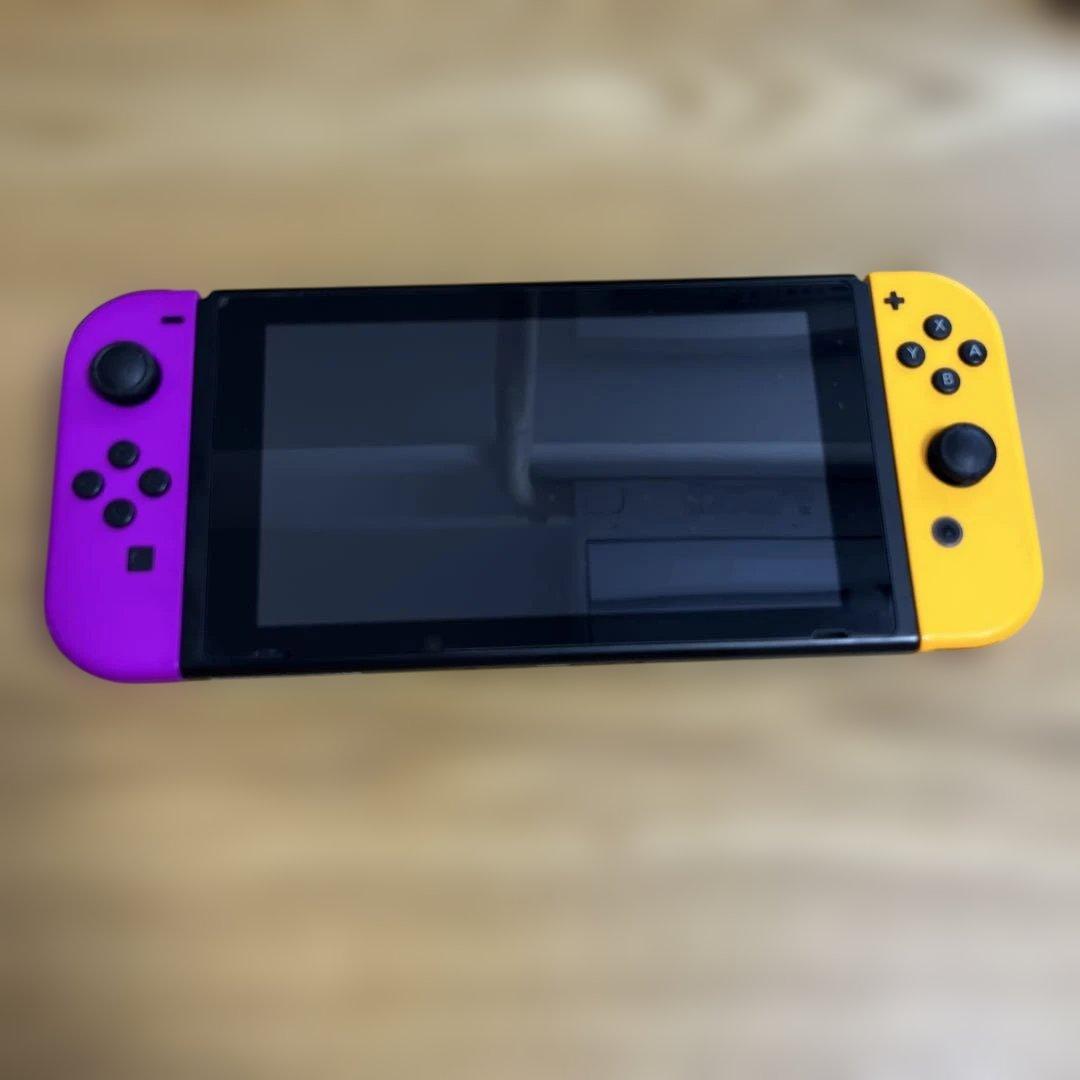 Nintendo Switch 本体 紫とオレンジ