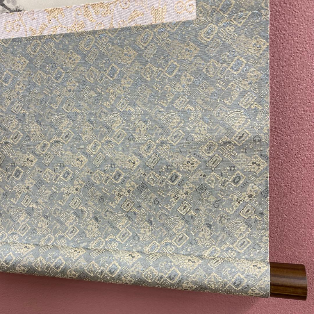 美品 掛け軸 宮本武蔵筆 書画名品選「枯木鳴鵙図・紅梅鳩図・布袋観闘鶏図」