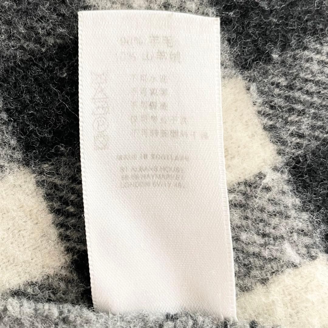 【美品】バーバリー　マフラー・ストール・メリノウール・チェック・BURBERRY