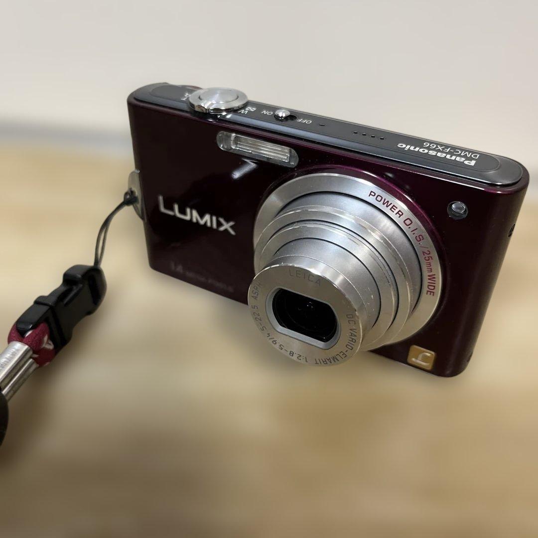 【Panasonic 】デジカメLUMIX　DMC-FX66 14メガピクセル