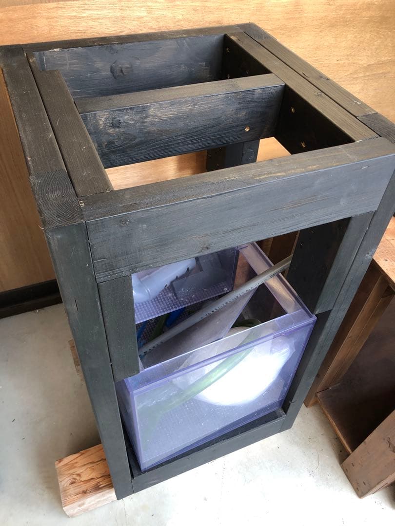 引き取り・配達限定　オーバーフロー水槽1式