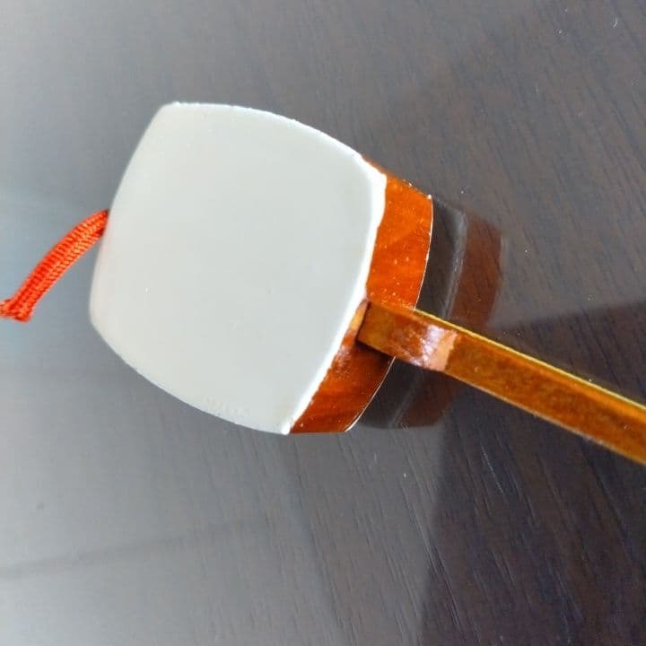 木目込み人形「三味線・女性」籠村美術織物作製⭐︎伝統工芸品