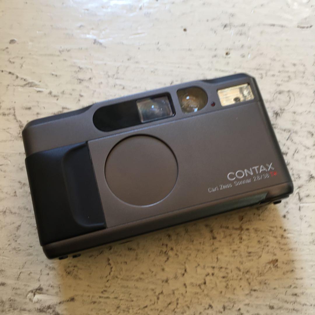 CONTAX T2 チタンブラック　コンパクトフィルムカメラ
