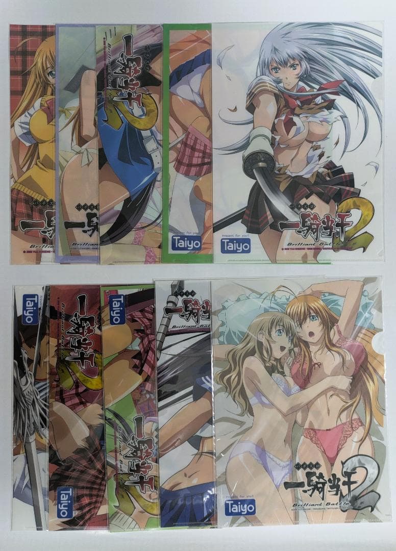 【一騎当千】クリアファイル 10種セット【非売品】