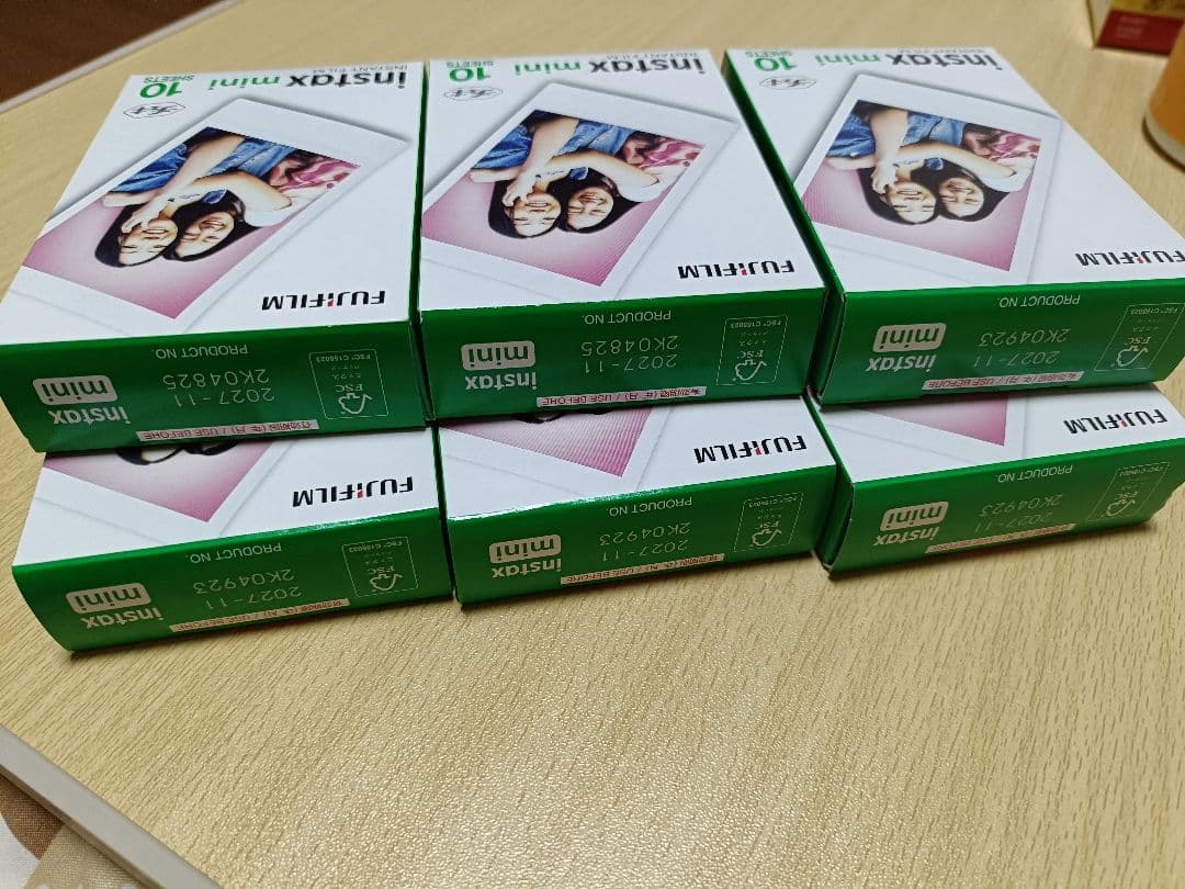 FUJIFILM instax mini フィルム 10枚×6パック