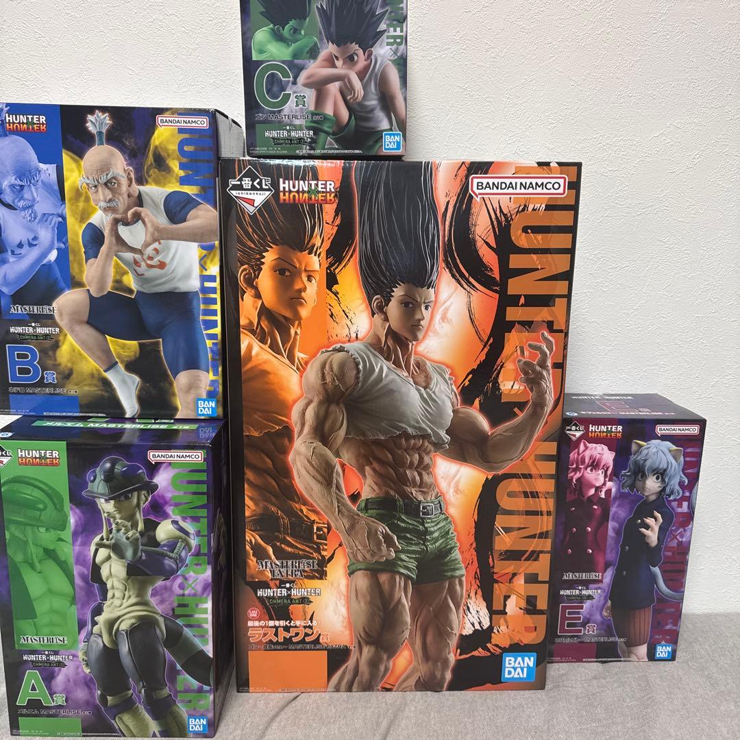 一番くじ ハンターハンター ラストワン A B C E F