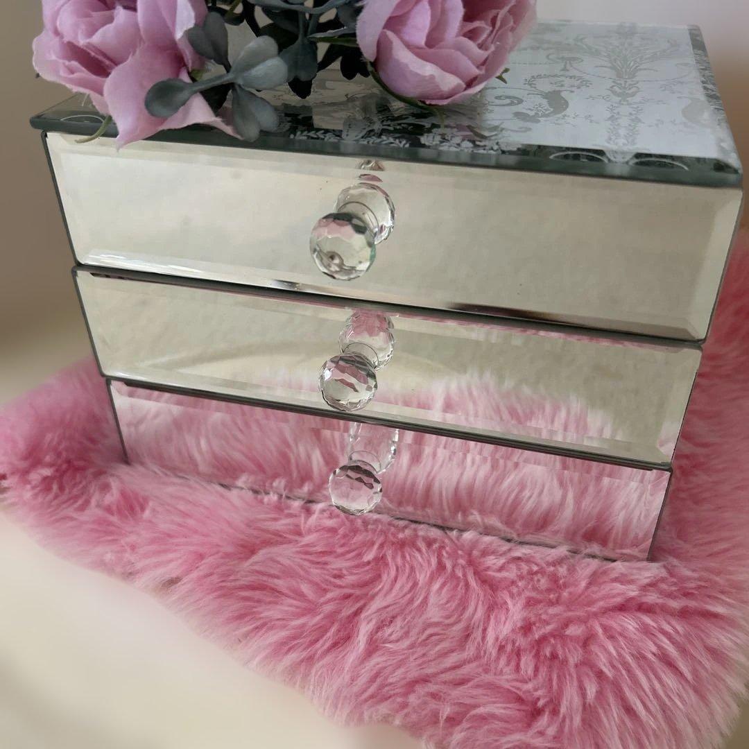 宝石箱　「美品」ローラアシュレイ ジョゼッテ ジュエリー ボックス ケース