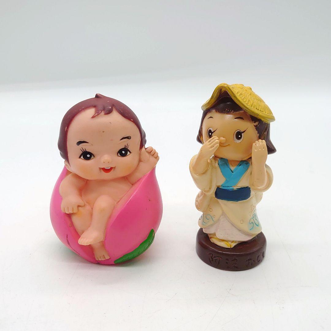 三井銀行 信用金庫 桃太郎 阿波おどり ソフビ 貯金箱