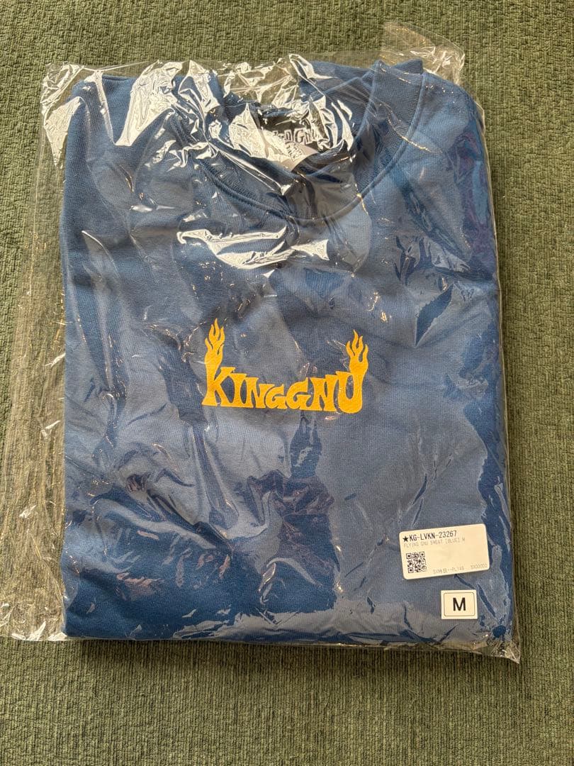 未使用★King Gnu FLYING GNU SWEAT［BLUE/GRAY］