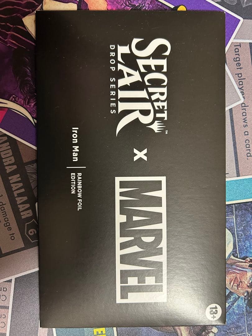 ち*2様 Marvel Iron Man Rainbow Foil