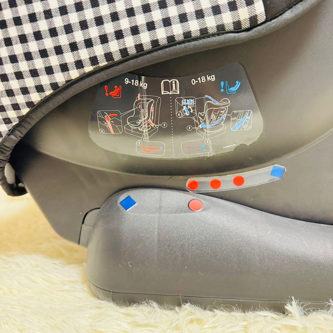 今だけ価格♪Joie Tilt 車用チャイルドシート ブラック　チェック柄