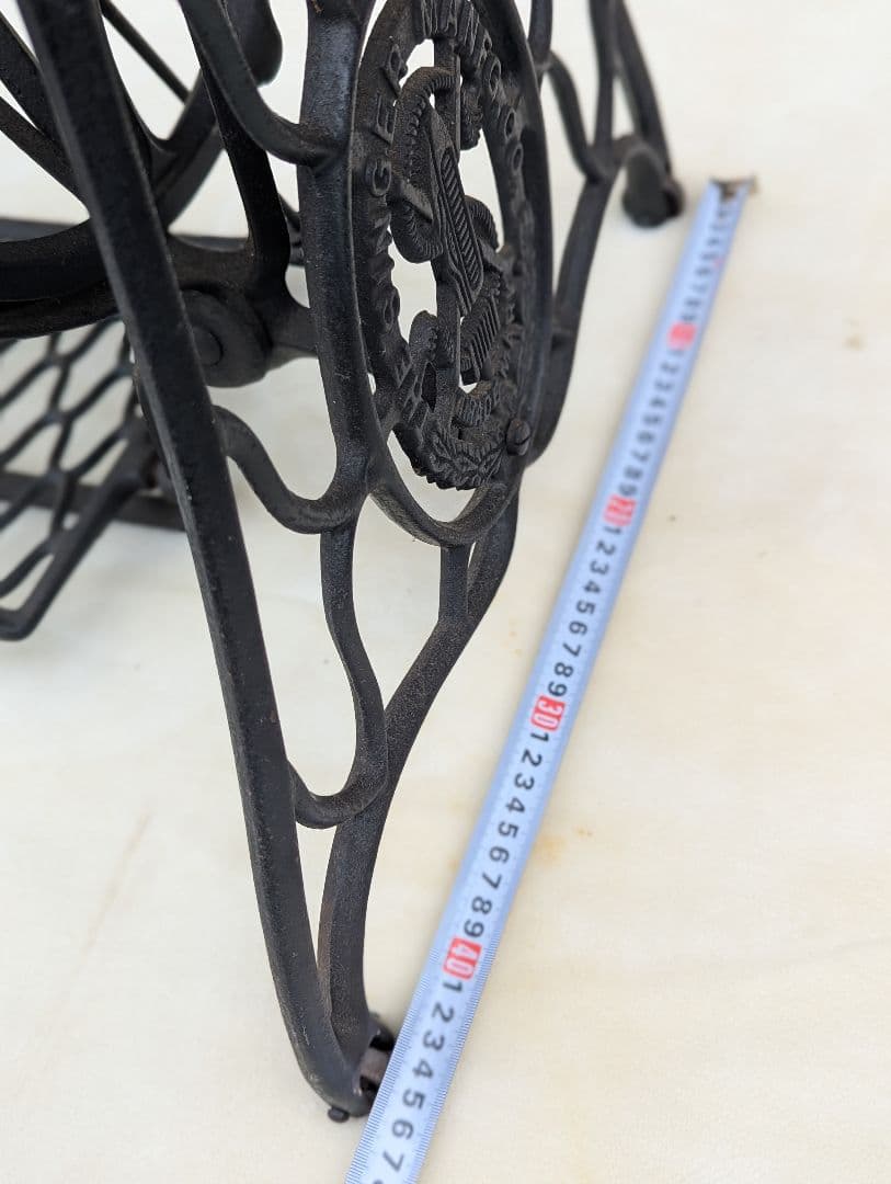 ネ*ャ様 シンガー　網目ミシン脚　ミシン台　テーブル脚　アンティーク　レトロ