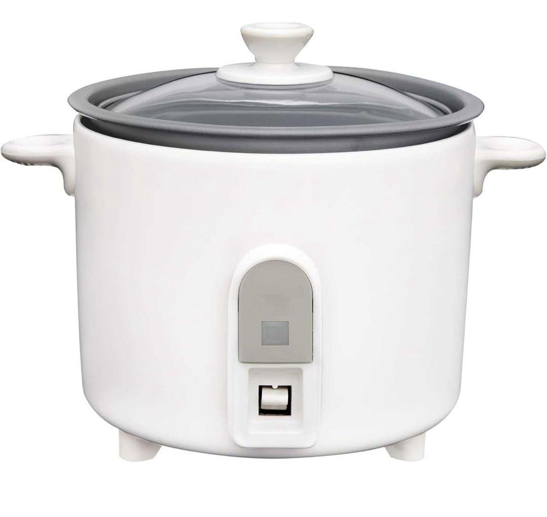 ホワイト 丸型 炊飯器