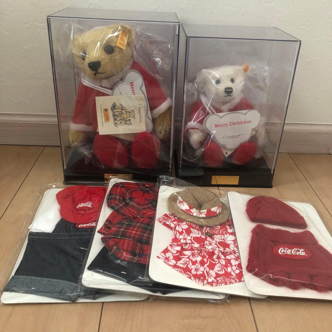 シュタイフ コカコーラ　コラボベア 抽選当選品　限定500体　2体セット