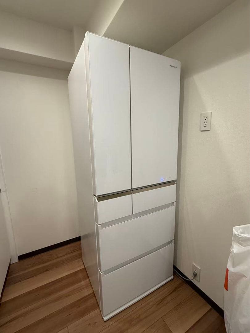 ホワイト 引き出し式冷蔵庫 パナソニック NR-F504GV 日本製　501L