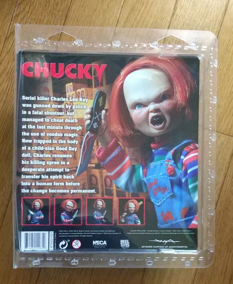 ネカ NECA チャイルドプレイ チャッキー 6インチ アクションドール 未開封