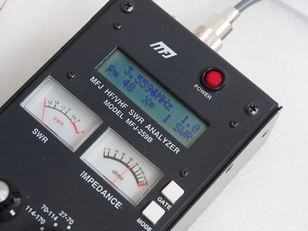 MFJ-259B HF/VHF SWRアナライザー 1.8 ～170MHz