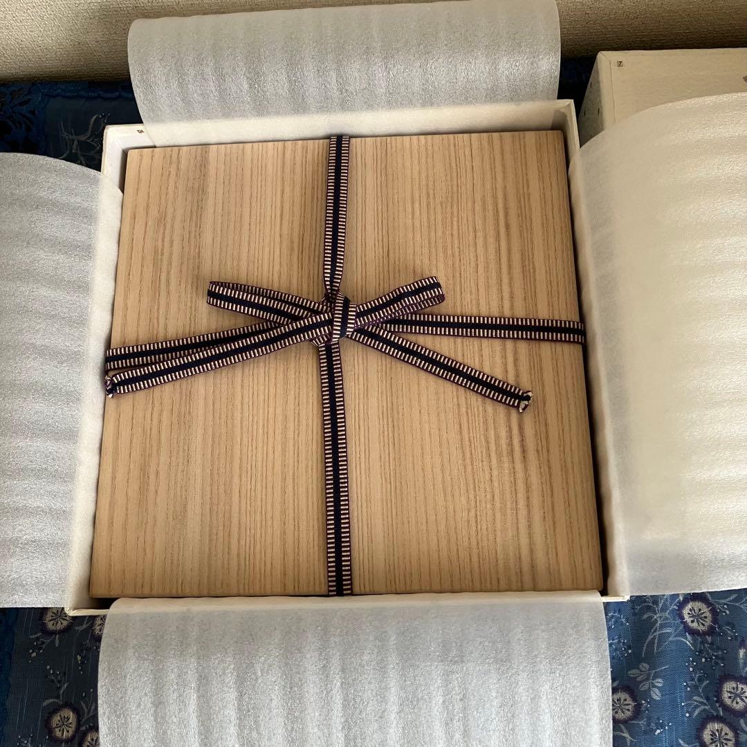 お値下げ 新品未使用 川北浩彦 閉隠盆 欅盆